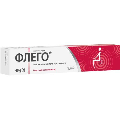 Флего аноректальний гель при геморої туба 40 г в Києві : ціни, характеристика.  - фото №1 Флего аноректальний гель при геморої туба 40 г в Києві : ціни, характеристика.