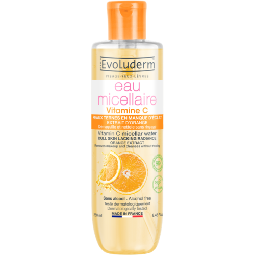 Міцелярна Evoluderm (Еволюдерм) вода для зняття макіяжу з вітаміном C 250 мл в місті Богородчани : ціни, характеристика.  - фото №1 Міцелярна Evoluderm (Еволюдерм) вода для зняття макіяжу з вітаміном C 250 мл в місті Богородчани : ціни, характеристика.