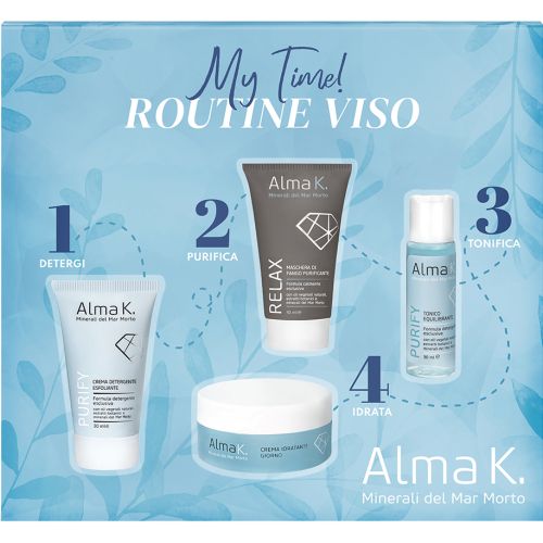 Набор Alma K. (Алма К.) My Time Routine для лица (очищающий крем 30 мл + тонер 30 мл + крем дневной 15 мл + маска 30 мл) в городе Богородчаны : цены, характеристики.  - фото №1 Набор Alma K. (Алма К.) My Time Routine для лица (очищающий крем 30 мл + тонер 30 мл + крем дневной 15 мл + маска 30 мл) в городе Богородчаны : цены, характеристики.