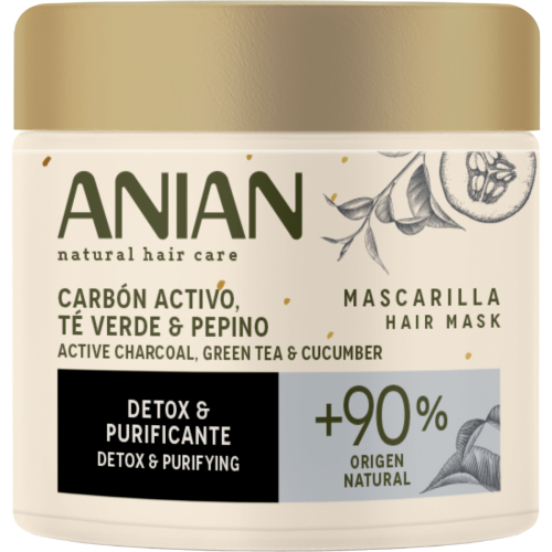 Маска Anian (Аніан) для жирного волосся з активованим вугіллям 350 мл в місті Богородчани : ціни, характеристика.  - фото №1 Маска Anian (Аніан) для жирного волосся з активованим вугіллям 350 мл в місті Богородчани : ціни, характеристика.