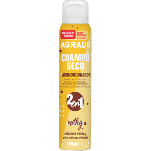 Шампунь Agrado (Аградо) сухой с кондиционером Молочный 200 мл в городе Первомайск : цены, характеристики.  - фото №1 Шампунь Agrado (Аградо) сухой с кондиционером Молочный 200 мл в городе Первомайск : цены, характеристики.