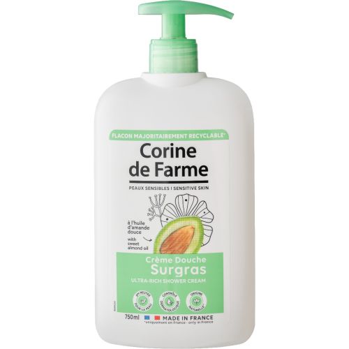 Гель-крем Corine de Farme (Корін де Фарм) для душу Солодкий мигдаль 750 мл в місті Чернігів : ціни, характеристика.  - фото №1 Гель-крем Corine de Farme (Корін де Фарм) для душу Солодкий мигдаль 750 мл в місті Чернігів : ціни, характеристика.