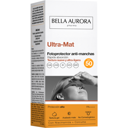 Гель Bella Aurora (Белла Аурора) сонцезахисний матуючий від пігментних плям SPF50 50 мл в аптеці - фото №1 Гель Bella Aurora (Белла Аурора) сонцезахисний матуючий від пігментних плям SPF50 50 мл в аптеці