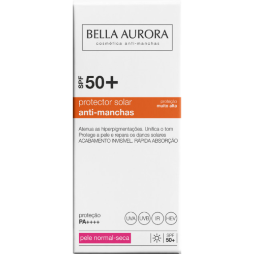 Флюїд Bella Aurora (Белла Аурора) сонцезахисний від пігментних плям SPF50+ для нормальної, сухої шкіри 50 мл  в аптеці - фото №1 Флюїд Bella Aurora (Белла Аурора) сонцезахисний від пігментних плям SPF50+ для нормальної, сухої шкіри 50 мл  в аптеці