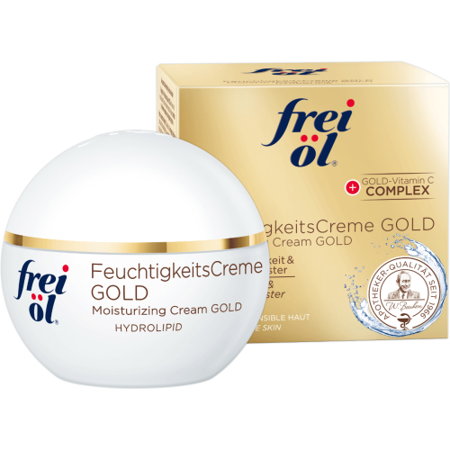 Крем Frei Ol (Фрай Ол) Hydrolipid для обличчя зволожуючий Gold для сухої, чутливої шкіри 50 мл в місті Перещепине : ціни, характеристика.  - фото №1 Крем Frei Ol (Фрай Ол) Hydrolipid для обличчя зволожуючий Gold для сухої, чутливої шкіри 50 мл в місті Перещепине : ціни, характеристика.