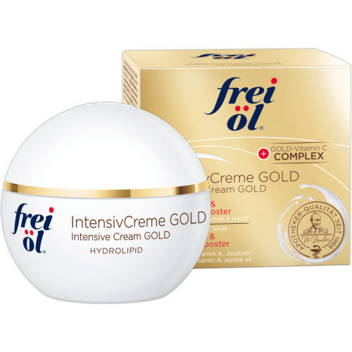 Крем Frei Ol (Фрай Ол) Hydrolipid для обличчя інтенсивний Gold для сухої, чутливої шкіри 50 мл в місті Перещепине : ціни, характеристика.  - фото №1 Крем Frei Ol (Фрай Ол) Hydrolipid для обличчя інтенсивний Gold для сухої, чутливої шкіри 50 мл в місті Перещепине : ціни, характеристика.