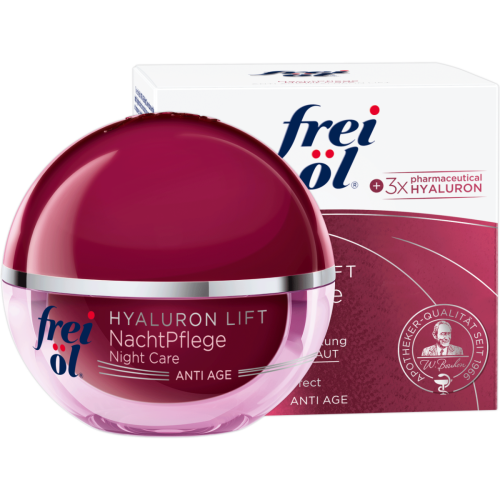 Уход Frei Ol (Фрай Ол) Hyaluron Lift антивозрастной для лица ночной 50 мл в городе Одесса : цены, характеристики.  - фото №1 Уход Frei Ol (Фрай Ол) Hyaluron Lift антивозрастной для лица ночной 50 мл в городе Одесса : цены, характеристики.