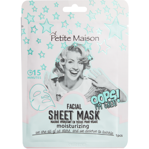 Маска Petite Maison (Петит Мезон) для лица тканевая увлажняющая 25 мл в городе Первомайск : цены, характеристики.  - фото №1 Маска Petite Maison (Петит Мезон) для лица тканевая увлажняющая 25 мл в городе Первомайск : цены, характеристики.