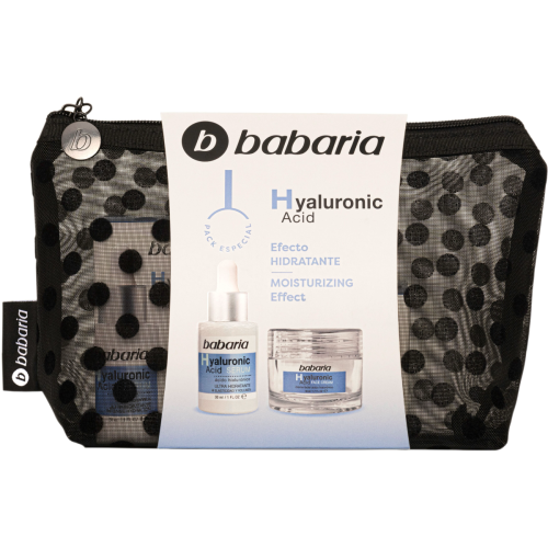 Набор Babaria (Бабария) Гиалуроновая кислота (крем 50 мл + сыворотка 30 мл + косметичка) в городе Винница : цены, характеристики.  - фото №1 Набор Babaria (Бабария) Гиалуроновая кислота (крем 50 мл + сыворотка 30 мл + косметичка) в городе Винница : цены, характеристики.