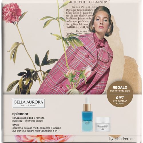 Набор Bella Aurora (Белла Аурора) сыворотка Splendor эластичность 30 мл+крем для глаз 15 мл в городе Богородчаны : цены, характеристики.  - фото №1 Набор Bella Aurora (Белла Аурора) сыворотка Splendor эластичность 30 мл+крем для глаз 15 мл в городе Богородчаны : цены, характеристики.