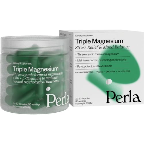 Антистрес Triple Magnesium Perla Helsa капсули №60 недорого - фото №1 Антистрес Triple Magnesium Perla Helsa капсули №60 недорого