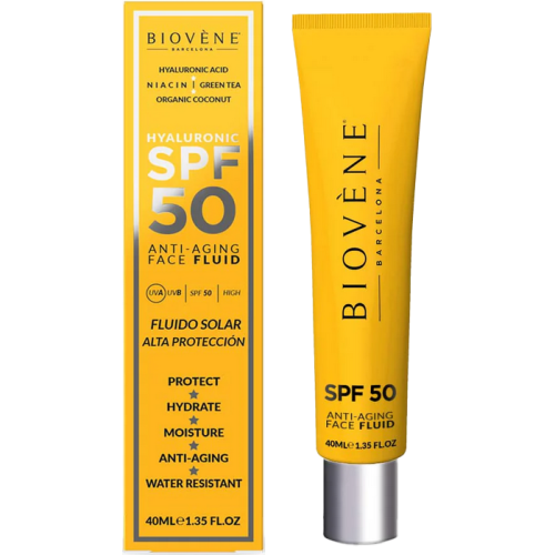 Флюид Biovene (Биовен) для лица антивозрастной SPF50 40 мл в городе Вышгород : цены, характеристики.  - фото №1 Флюид Biovene (Биовен) для лица антивозрастной SPF50 40 мл в городе Вышгород : цены, характеристики.