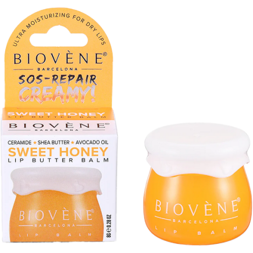 Бальзам Biovene (Биовен) для сухих губ увлажняющий с медом и керамидами 8 г в городе Рахов : цены, характеристики.  - фото №1 Бальзам Biovene (Биовен) для сухих губ увлажняющий с медом и керамидами 8 г в городе Рахов : цены, характеристики.