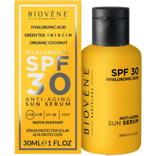 Сыворотка Biovene (Биовен) для лица увлажняющая против старения с гиалуроновой кислотой SPF30 30 мл в городе Вышгород : цены, характеристики.  - фото №1 Сыворотка Biovene (Биовен) для лица увлажняющая против старения с гиалуроновой кислотой SPF30 30 мл в городе Вышгород : цены, характеристики.