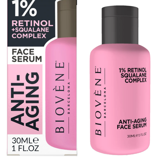Сыворотка Biovene (Биовен) для лица антивозрастная с ретинолом и скваланом 30 мл в городе Первомайск : цены, характеристики.  - фото №1 Сыворотка Biovene (Биовен) для лица антивозрастная с ретинолом и скваланом 30 мл в городе Первомайск : цены, характеристики.