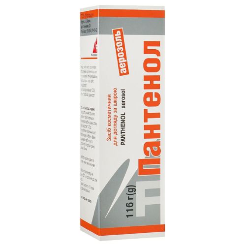 Пантенол засіб косметичний для догляду за шкірою аерозоль балон 116 г в місті Чернігів : ціни, характеристика.  - фото №1 Пантенол засіб косметичний для догляду за шкірою аерозоль балон 116 г в місті Чернігів : ціни, характеристика.