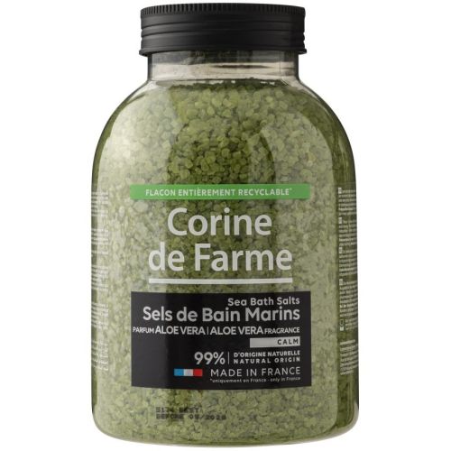 Сіль морська Corine de Farme (Корін де Фарм) для ванн Алое вера 1,4 кг в місті Рогатин : ціни, характеристика. - фото №1 Сіль морська Corine de Farme (Корін де Фарм) для ванн Алое вера 1,4 кг в місті Рогатин : ціни, характеристика.