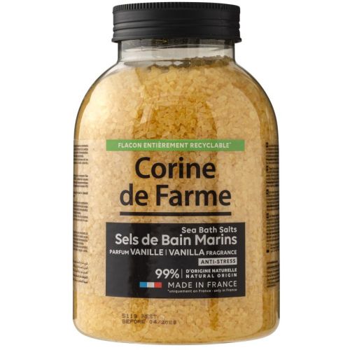 Сіль морська Corine de Farme (Корін де Фарм) для ванн Ваніль 1,4 кг в місті Рогатин : ціни, характеристика. - фото №1 Сіль морська Corine de Farme (Корін де Фарм) для ванн Ваніль 1,4 кг в місті Рогатин : ціни, характеристика.