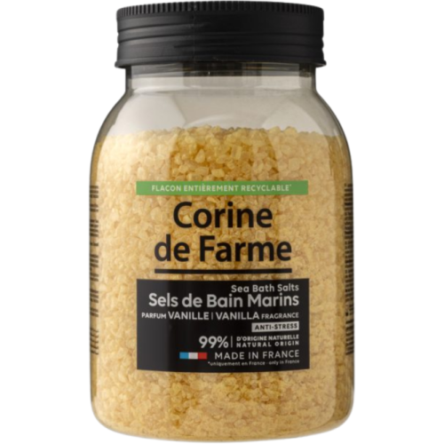 Сіль морська Corine de Farme (Корін де Фарм) для ванн Ваніль 600 г в місті Горохів : ціни, характеристика. - фото №1 Сіль морська Corine de Farme (Корін де Фарм) для ванн Ваніль 600 г в місті Горохів : ціни, характеристика.