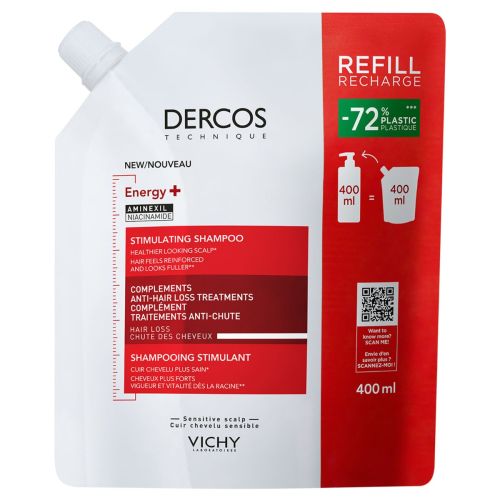 Шампунь Vichy (Віші) Dercos Energy+ тонізуючий з амінексилом та ніацинамідом для боротьби з випаданням волосся, 400 мл в місті Павлоград : ціни, характеристика. - фото №1 Шампунь Vichy (Віші) Dercos Energy+ тонізуючий з амінексилом та ніацинамідом для боротьби з випаданням волосся, 400 мл в місті Павлоград : ціни, характеристика.