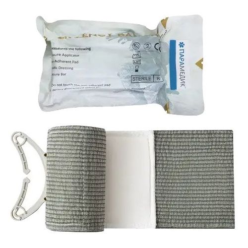 Бандаж перев'язувальний Paramedic (Парамедік) з однією подушкою р.4 в місті Глобине : ціни, характеристика.  - фото №1 Бандаж перев'язувальний Paramedic (Парамедік) з однією подушкою р.4 в місті Глобине : ціни, характеристика.