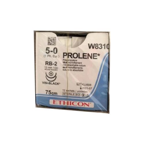 Шовный материал Пролен 5-0 колющие II-иглы 13 мм 75 см W8310 в городе Канев : цены, характеристики.  - фото №1 Шовный материал Пролен 5-0 колющие II-иглы 13 мм 75 см W8310 в городе Канев : цены, характеристики.
