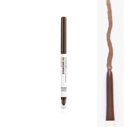 Підводка Beter (Бетер) для очей з спонжиком коричнева купити - фото №1 Підводка Beter (Бетер) для очей з спонжиком коричнева купити