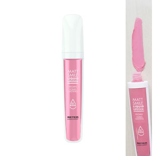 Помада Beter (Бетер) матовая жидкая для губ 01 Розе в аптеке - фото №1 Помада Beter (Бетер) матовая жидкая для губ 01 Розе в аптеке