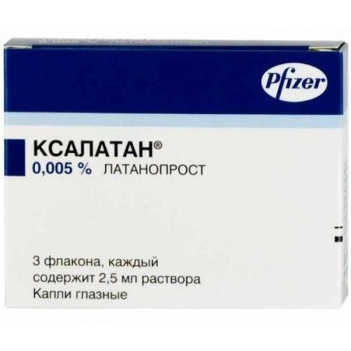 Ксалатан 0,005% капли 2,5 мл №3 в городе Емильчино : цены, характеристики. - фото №1 Ксалатан 0,005% капли 2,5 мл №3 в городе Емильчино : цены, характеристики.