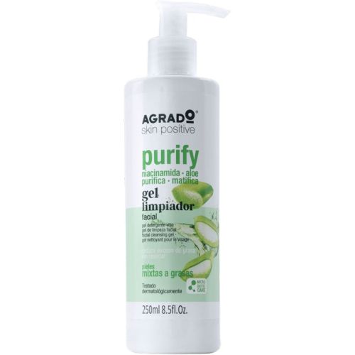 Гель Agrado (Аградо) для очищения лица с алоэ вера 250 мл в городе Рахов : цены, характеристики.  - фото №1 Гель Agrado (Аградо) для очищения лица с алоэ вера 250 мл в городе Рахов : цены, характеристики.