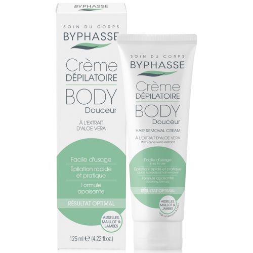 Крем Byphasse (Біфас) для депіляції Алоє вера 125 мл в місті Рахів : ціни, характеристика.  - фото №1 Крем Byphasse (Біфас) для депіляції Алоє вера 125 мл в місті Рахів : ціни, характеристика.