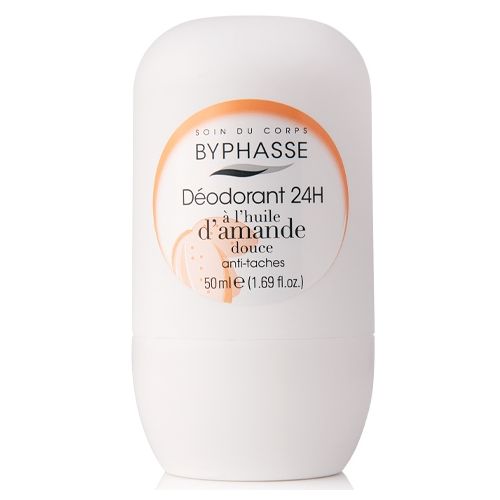 Дезодорант Byphasse (Біфас) роликовий Олія Солодкого Мигдалю 24 години 50 мл в місті Кривий Ріг : ціни, характеристика.  - фото №1 Дезодорант Byphasse (Біфас) роликовий Олія Солодкого Мигдалю 24 години 50 мл в місті Кривий Ріг : ціни, характеристика.