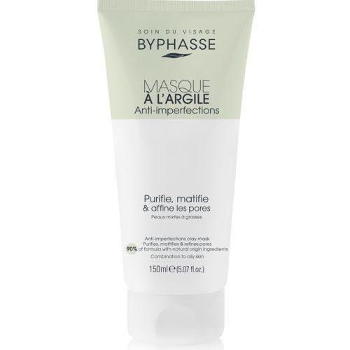 Маска Byphasse (Біфас) для обличчя глиняна проти недоліків для комбінованої та масної шкіри 150 мл в місті Богородчани : ціни, характеристика.  - фото №1 Маска Byphasse (Біфас) для обличчя глиняна проти недоліків для комбінованої та масної шкіри 150 мл в місті Богородчани : ціни, характеристика.