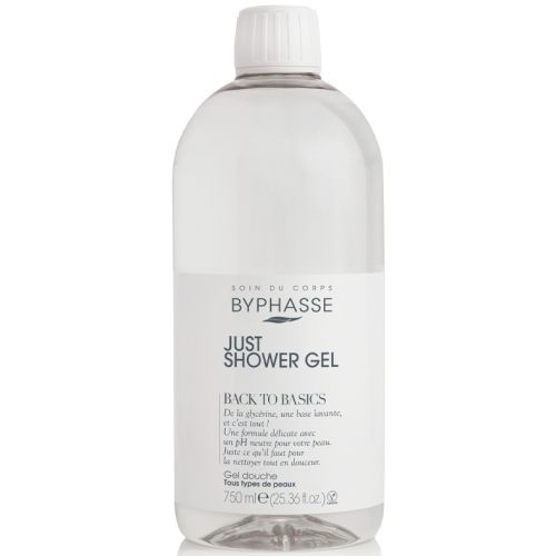 Гель Byphasse (Біфас) для душу Back to Basics для всіх типів шкіри 750 мл в місті Чернігів : ціни, характеристика.  - фото №1 Гель Byphasse (Біфас) для душу Back to Basics для всіх типів шкіри 750 мл в місті Чернігів : ціни, характеристика.