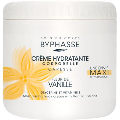 Крем для тела Byphasse (Бифас) увлажняющий с экстрактом ванили, 500 мл в городе Одесса : цены, характеристики.  - фото №1 Крем для тела Byphasse (Бифас) увлажняющий с экстрактом ванили, 500 мл в городе Одесса : цены, характеристики.