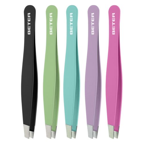 Пинцет Beter (Бетер) косой наконечник мягкое прикосновение цветной, в ассортименте в городе Вышгород : цены, характеристики.  - фото №1 Пинцет Beter (Бетер) косой наконечник мягкое прикосновение цветной, в ассортименте в городе Вышгород : цены, характеристики.