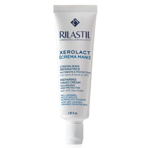 Крем Rilastil (Риластил) Xerolact восстанавливающий защитный для рук 100 мл в городе Харьков : цены, характеристики.  - фото №1 Крем Rilastil (Риластил) Xerolact восстанавливающий защитный для рук 100 мл в городе Харьков : цены, характеристики.
