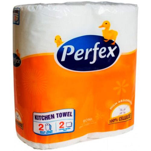 Паперові рушники Perfex 2 шари, 2 рулони в місті Луцьк : ціни, характеристика.  - фото №1 Паперові рушники Perfex 2 шари, 2 рулони в місті Луцьк : ціни, характеристика.