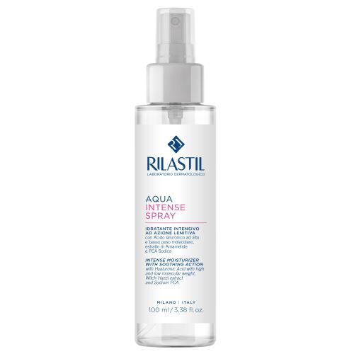 Спрей Rilastil (Ріластіл) Aqua інтенс зволожуючий для обличчя 100 мл в місті Глобине : ціни, характеристика.  - фото №1 Спрей Rilastil (Ріластіл) Aqua інтенс зволожуючий для обличчя 100 мл в місті Глобине : ціни, характеристика.