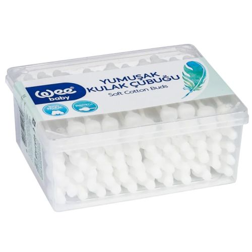 Ватні палички Wee Baby (Ві Бейбі) дитячі з обмежувачем 60 шт. в місті Одеса : ціни, характеристика.  - фото №1 Ватні палички Wee Baby (Ві Бейбі) дитячі з обмежувачем 60 шт. в місті Одеса : ціни, характеристика.