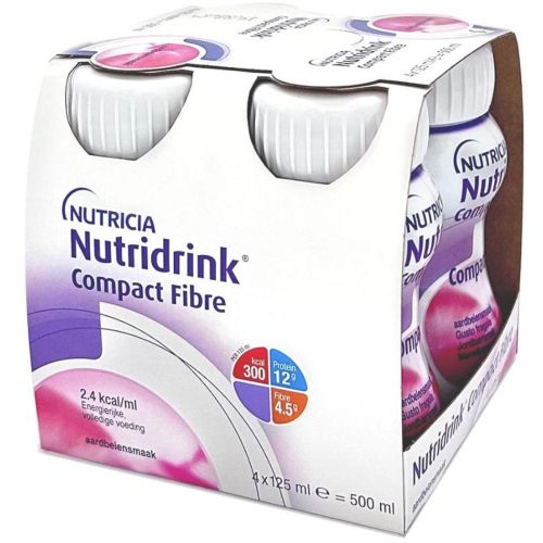 Энтеральное питание Nutridrink Compact Fibre со вкусом клубники 4х125 мл в городе Дрогобыч : цены, характеристики. - фото №1 Энтеральное питание Nutridrink Compact Fibre со вкусом клубники 4х125 мл в городе Дрогобыч : цены, характеристики.