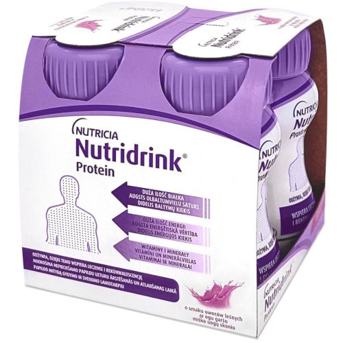 Напій Nutricia Нутрідрінк Протеїн зі смаком лісових плодів 125 мл в місті Крюківщина : ціни, характеристика.  - фото №1 Напій Nutricia Нутрідрінк Протеїн зі смаком лісових плодів 125 мл в місті Крюківщина : ціни, характеристика.