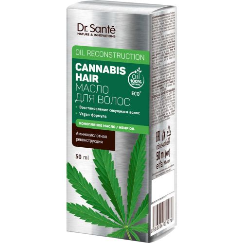 Масло Dr.Sante (Доктор Санте) Cannabis Hair для волос 50 мл в городе Одесса : цены, характеристики.  - фото №1 Масло Dr.Sante (Доктор Санте) Cannabis Hair для волос 50 мл в городе Одесса : цены, характеристики.