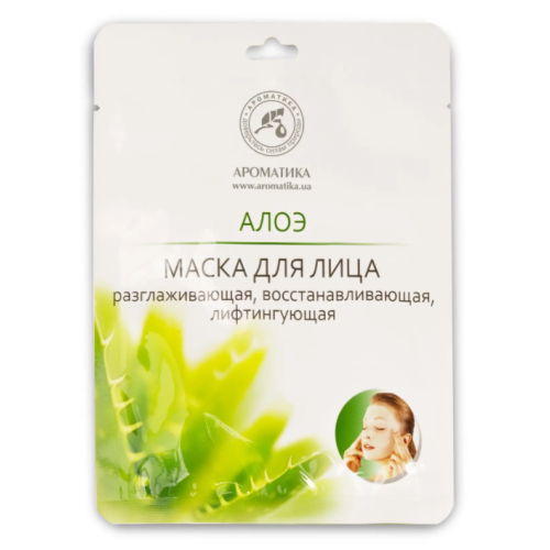 Ліфтинг-маска Ароматика для обличчя Алое 35 г в місті Глобине : ціни, характеристика.  - фото №1 Ліфтинг-маска Ароматика для обличчя Алое 35 г в місті Глобине : ціни, характеристика.