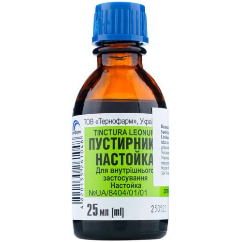 Пустирника настойка 25 мл в місті Крюківщина : ціни, характеристика.  - фото №1 Пустирника настойка 25 мл в місті Крюківщина : ціни, характеристика.