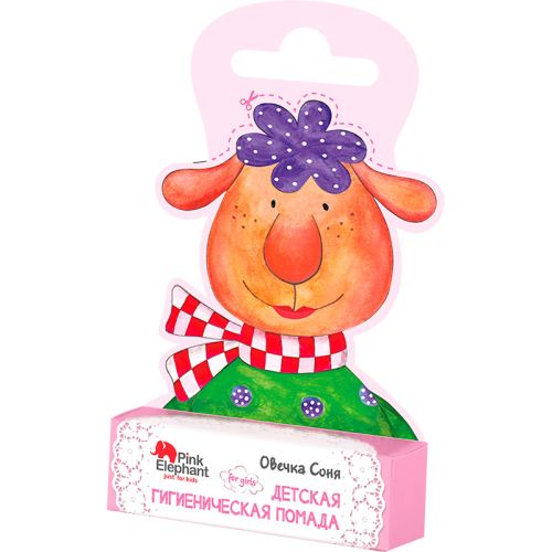 Помада гігієнічна Pink Elephant Овечка Соня, 3,6 г в місті Канів : ціни, характеристика.  - фото №1 Помада гігієнічна Pink Elephant Овечка Соня, 3,6 г в місті Канів : ціни, характеристика.