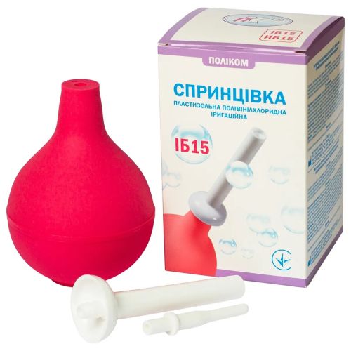 Спринцовка Поликом ИБ-15 пластизольная ирригационная 450 мл в городе Канев : цены, характеристики.  - фото №1 Спринцовка Поликом ИБ-15 пластизольная ирригационная 450 мл в городе Канев : цены, характеристики.