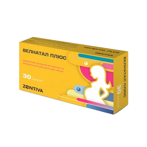 Велнатал Плюс капсули №30 фото - фото №1 Велнатал Плюс капсули №30 фото