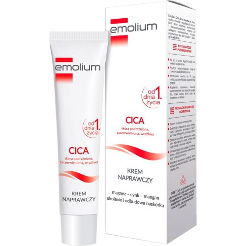 Крем Emolium Cica відновлюючий, 40 мл в Україні - фото №1 Крем Emolium Cica відновлюючий, 40 мл в Україні