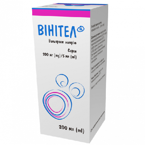 Вінітел 200 мг/5 мл сироп 200 мл в місті Глобине : ціни, характеристика.  - фото №1 Вінітел 200 мг/5 мл сироп 200 мл в місті Глобине : ціни, характеристика.